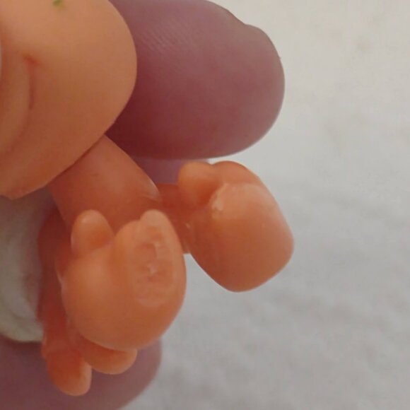 Vintage Littlest Pet Shop #188 Orange Crab G2 Cream Shell - Picture 3 of 14